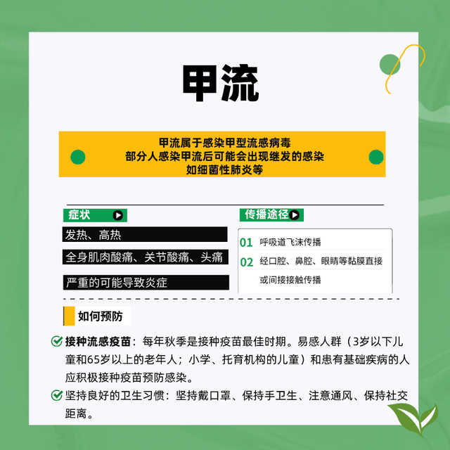 甲流、诺如等传染病流行 个人如何做好防护？