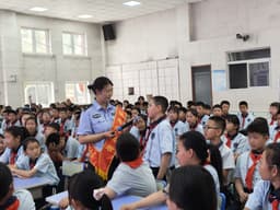 邂逅民法典 争做守法好少年——宁夏银川市兴庆区银古路街道宝南社区普法进校园