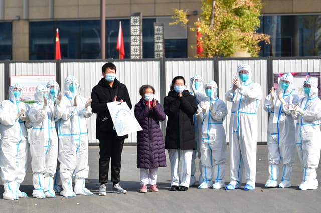 兰州首批本土新冠肺炎确诊患者出院 继续接受康复观察