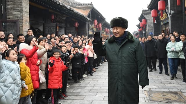 习近平春节前夕赴山西看望慰问基层干部群众 向全国各族人民致以美好的新春祝福 祝各族人民幸福安康祝伟大祖国繁荣富强