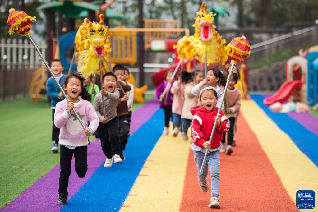 湖南尧天坪：非遗文化走进乡村幼儿园