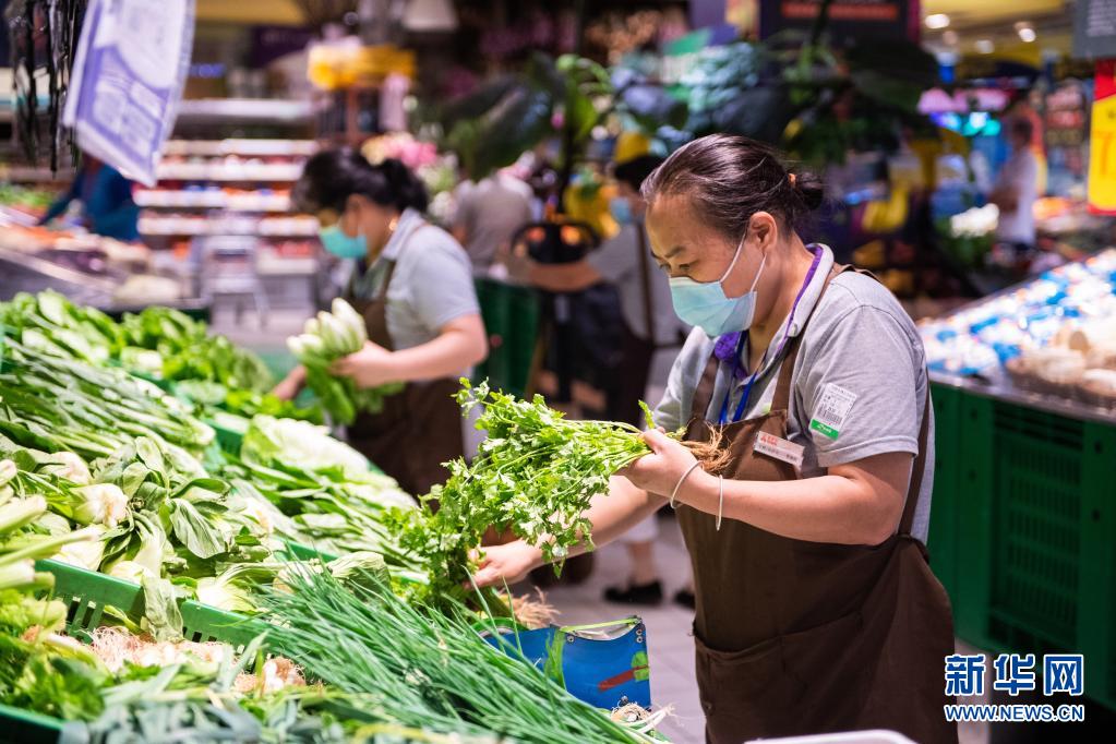 湖南张家界：物资充足 供应有序